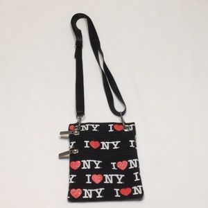 Robin Ruth Canvass Crossbody Small Zippered Bag